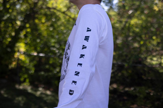 White Long Sleeve Awakened Shirt