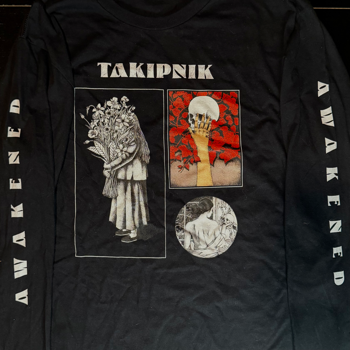 Black Long Sleeve Awakened Shirt