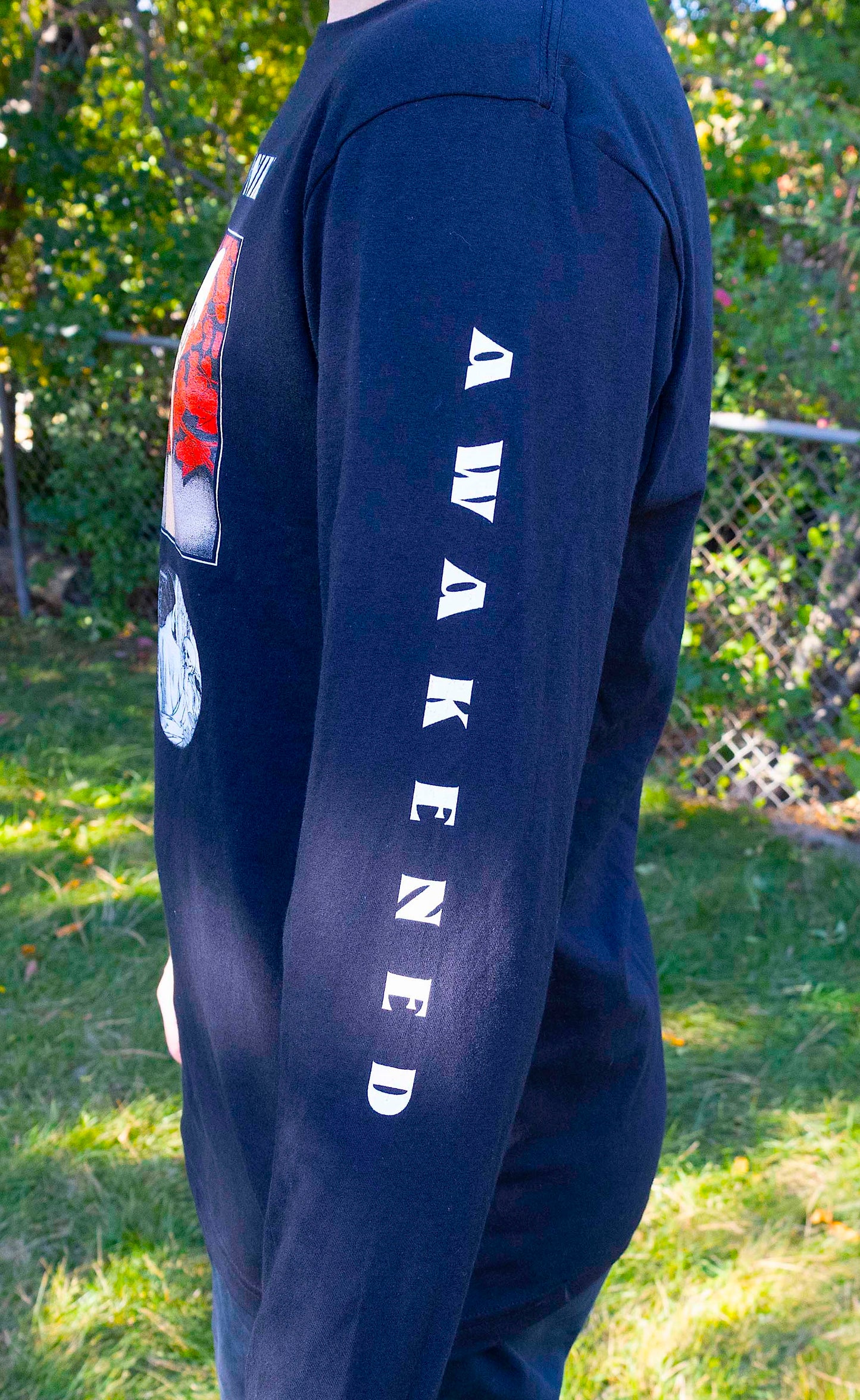 Black Long Sleeve Awakened Shirt