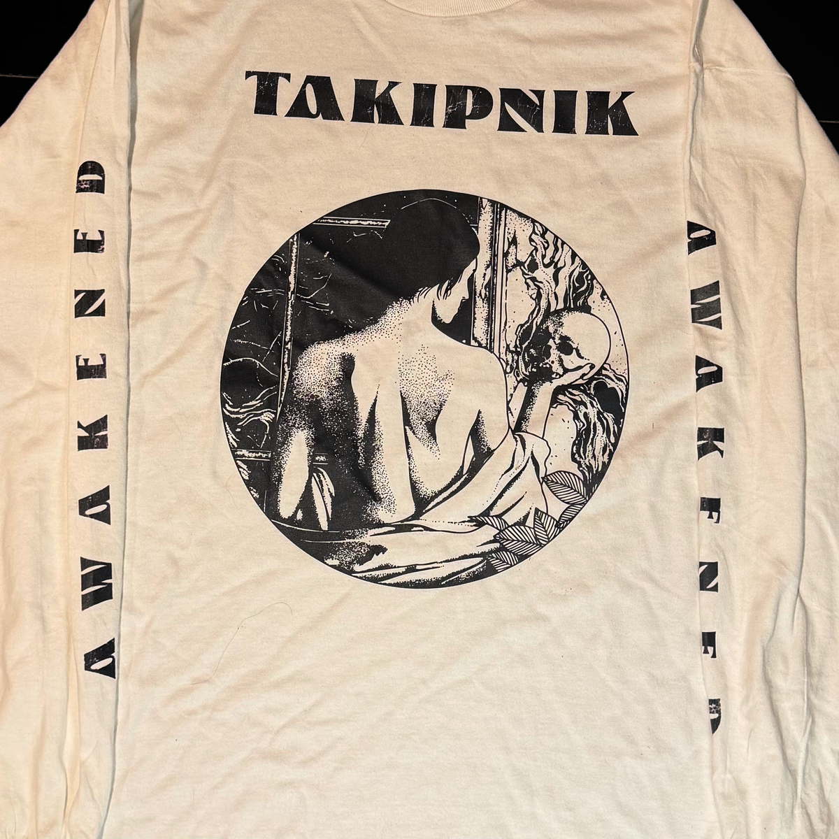 White Long Sleeve Awakened Shirt