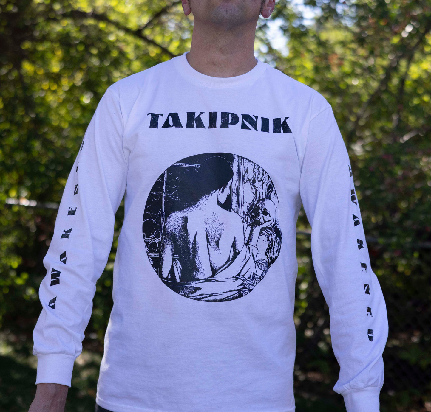 White Long Sleeve Awakened Shirt